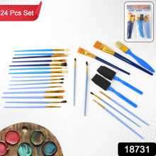 Paint Brushes Set, Artist Paintbrushes (24 Pcs Set) - justgrabit.in | Just Grab It