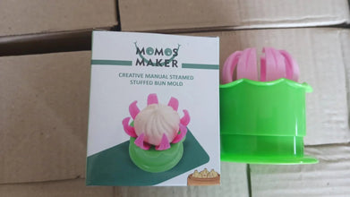 Momos maker Plastic Mold and Filling Spoon Cooking Tools Set Steamed Stuffed Bun Maker and Dumpling Maker for Cooking Delicious - Justgrabit Inc.