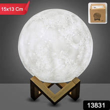 Moon Night Lamp with Plastic Stand Night Lamp for Bedroom (15x13 Cm / 1 Pc) - justgrabit.in | Just Grab It