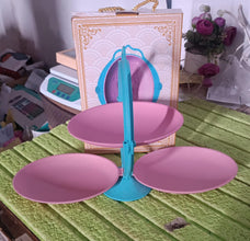 Foldable Fruit Plate Candy Dish | Multi Use Mirror Shape Dried Fruit Tray (1 Set) - justgrabit.in | Just Grab It