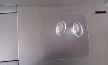 Transparent Self - Adhesive Wall Hook – Drill - Free, Waterproof & Oil - Proof for Toothbrush, Socket (1 Pc) - Justgrabit Inc.