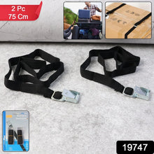 Heavy - Duty Luggage Tie Down Strap Set – (2 Pc / 75 cm) - justgrabit.in | Just Grab It