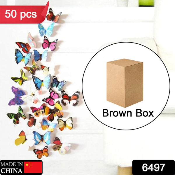 Butterfly 3D Night Lamp – 3D Illusion LED Lamp for Room & Decor (Pack of 50) - justgrabit.in | Just Grab It