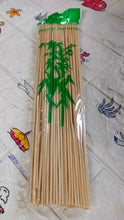 Camping Wooden Color Bamboo BBQ Skewers Barbecue Shish Kabob Sticks Fruit Kebab Meat Party Fountain Bamboo BBQ Sticks Skewers Wooden (30cm) - justgrabit.in | Just Grab It