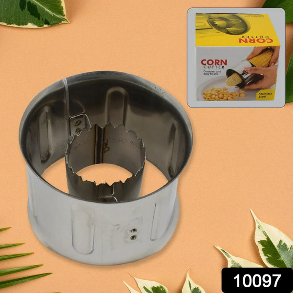 Corn Cutter Stainless Steel Stripping Kernels Remover (1 Pc) - Justgrabit Inc.