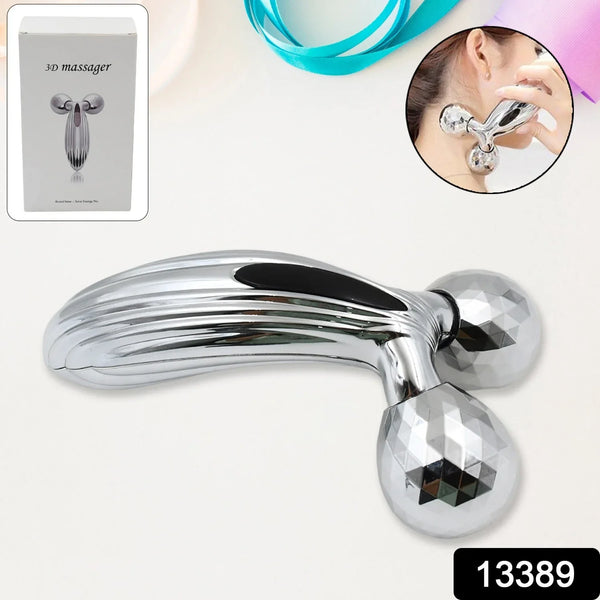 3D Manual Face Roller Massager (1 Pc) - justgrabit.in | Just Grab It