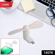 Micro / Android USB Mini Fan Flexible USB Fan (1 Pc / Loose) - justgrabit.in | Just Grab It