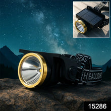 Rechargeable Solar LED Head lamp - Justgrabit Inc.