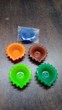 Silicone Diya Diwali Attractive Design Colourful Diya Combo, (Mix Design /1 Pc) - justgrabit.in | Just Grab It