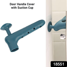 Silicone Door Handle Cover with Suction Cup (1 Pc / Mix Color) - justgrabit.in | Just Grab It