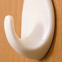 Self Adhesive Plastic Wall Hook Set for Home Kitchen and Other Places (Pack of 9) - Justgrabit Inc.