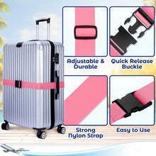 Adjustable Cross Luggage Security Strap - (1 Pc) - justgrabit.in | Just Grab It