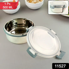 Apex Round Airtight Food Storage Container Approx 500 ml (1 Pc) - Justgrabit Inc.