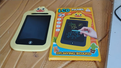 Kids Portable LCD Writing Tablet (1 Pc / Mix Design) - justgrabit.in | Just Grab It