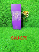 24K Artificial Golden Rose / Gold Red Rose with Gift Box (10 inches) - justgrabit.in | Just Grab It