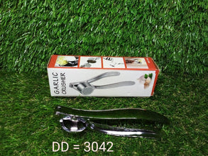 Stainless Steel Garlic Press Crusher ,Crusher ,Squeezer ,Masher ,and Lemon Juicer - Justgrabit Inc.