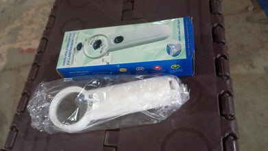 Hand - Held Magnifier with Dual LED Lights (1 Pc / 37MM / Battery not included) - justgrabit.in | Just Grab It