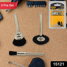 Brass Wire Wheels, 3 Pcs Brass Wire Wheels, Rust Removal Tool - justgrabit.in | Just Grab It