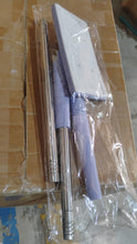 Automatic Cloth Changing Mini Mop with Push Pull Cloth Changing Handle (1 Pc) - justgrabit.in | Just Grab It