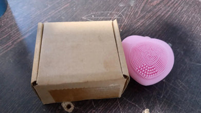 Waterproof Heart - Shaped Face Wash Brush | Silicone Facial Cleansing & Exfoliating Scrubber for Women - justgrabit.in | Just Grab It