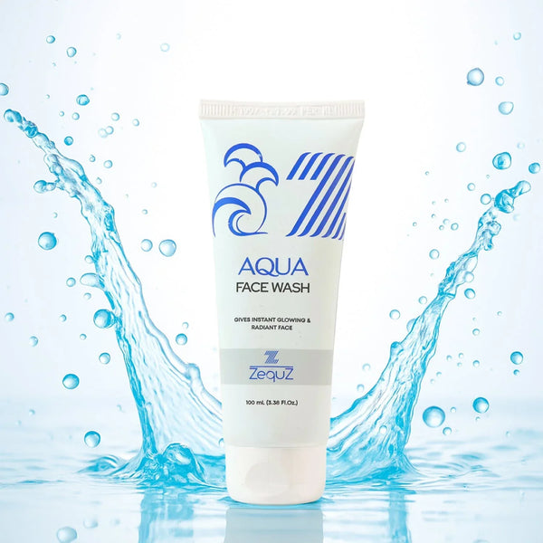 Zequz Aqua Face Wash - (1 Pc / 100ML) - Justgrabit Inc.