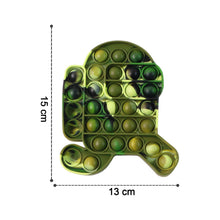 Premium Cartoon Shape Silicone Pop It Fidget Toy (1 Pc) - justgrabit.in | Just Grab It