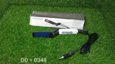 Men's Beard and Hair Curling Straightener (Modelling Comb), Hair accessories - justgrabit.in | Just Grab It
