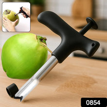 Premium Quality Stainless Steel Coconut Opener Tool / Driller with Comfortable Grip - Justgrabit Inc.