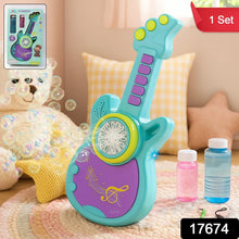 Electric Automatic Guitar - Shaped Bubble Machine set - justgrabit.in | Just Grab It