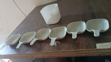7 in 1 Side Dish Dip Bowl Set with Handle Mini Dipping Bowls (7 Pcs Set) - justgrabit.in | Just Grab It