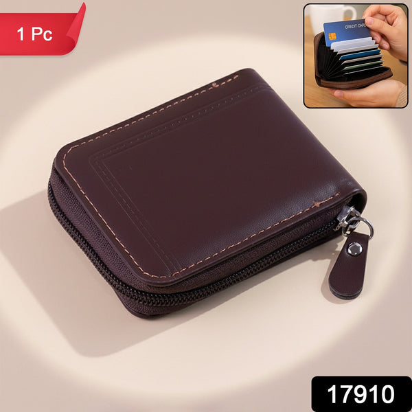 Premium Zip - Around Card Holder Wallet (1 Pc) - justgrabit.in | Just Grab It