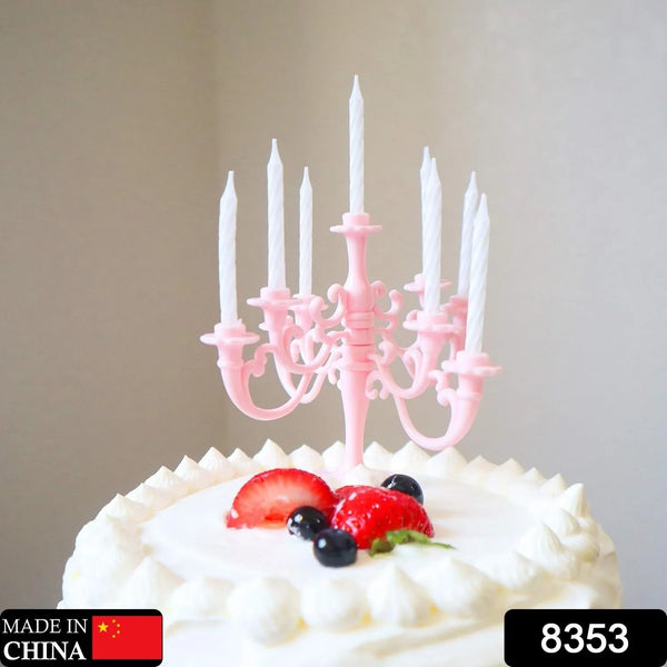 Luxury Birthday Candle Set | Elegant Cake Toppers & Holders for Parties and Proposals, Diwali - justgrabit.in | Just Grab It