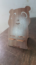 Wooden Cartoon Shape Design Mobile Stand (1 Pc) - justgrabit.in | Just Grab It
