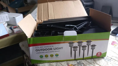 Big Solar Outdoor Lights, 6 Pack Waterproof Solar Pathway Lights, 10 Hrs Long - Lasting LED Landscape Lighting Solar Garden Lights, Solar Lights for Walkway Path Driveway Patio Yard & Lawn (6 Pc Set) - Justgrabit Inc.
