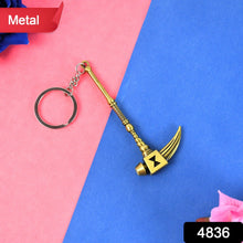 Metal Hammer Shape Keychain (1 Pc) - justgrabit.in | Just Grab It