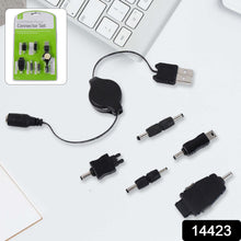 5 in 1 Universal Multi USB Charger Cable Connection kit for a Mobile Phone - justgrabit.in | Just Grab It