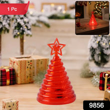 Premium LED Glowing Spiral Christmas Tree Night Lamp (1 Pc) - justgrabit.in | Just Grab It