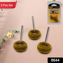 Abrasive Buffing Polishing Wheel Set (3 Pcs) - justgrabit.in | Just Grab It