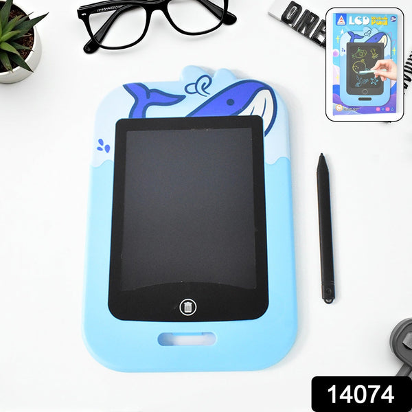 Kids Portable LCD Writing Tablet (1 Pc / Mix design) - justgrabit.in | Just Grab It