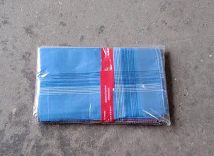 Men's King Size Formal Handkerchiefs for Office Use - Pack of 12 - Justgrabit Inc.