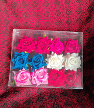 Colourful Flowing Flower Hair Pin (12 Pcs Set / Mix Color), Hair accessories - justgrabit.in | Just Grab It