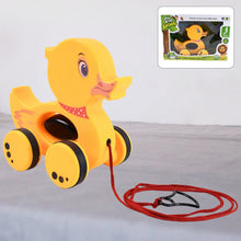 Pull Along Toy with Attractive Design, Developmental Toy for Girl Boy (Duck) - justgrabit.in | Just Grab It