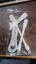 Portable Mini USB Fan, USB Light & Micro USB Cable (3 Pcs Set) - justgrabit.in | Just Grab It