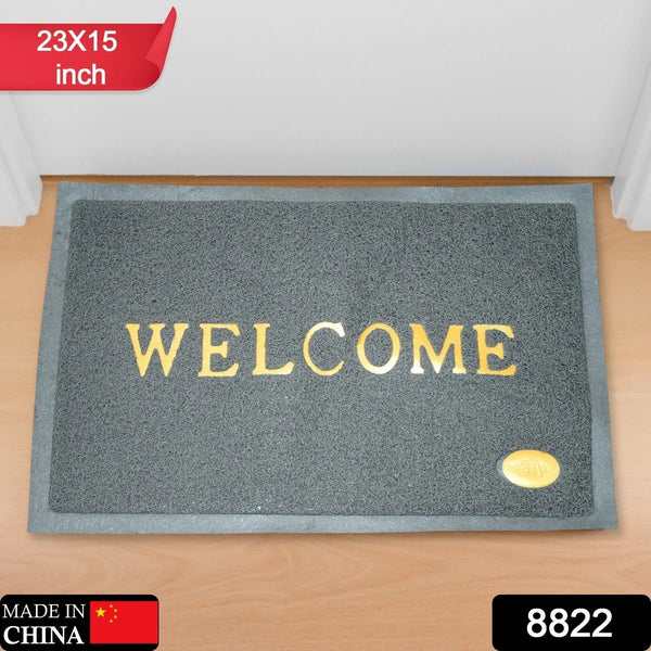 Welcome Door Mat for Home Entrance Outdoor Mat Anti Slip Heavy Duty and Waterproof | Easy to Clean for Entry For Bedroom, Living Room (23x15 Inch) - Justgrabit Inc.
