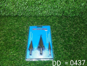 3X Large HSS Steel Step Cone Drill Titanium Bit Set Hole Cutter (4 - 32, 4 - 20, 4 - 12mm) - Justgrabit Inc.