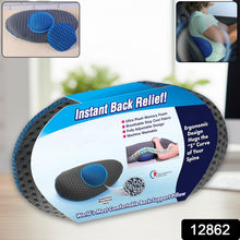 Ergonomic Orthopedic Back Support Pillow (18 x 9 Inch / 1 Pc) - justgrabit.in | Just Grab It