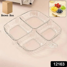 Plastic Kitchen Trays for Serving (4 Compartment / 1 Pc) - Justgrabit Inc.