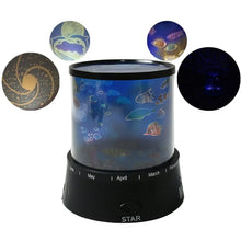 LED Projector Night Light – 3 Battery Lamps, Rotating with Music, Perfect for Kids & Home Decor (1 Pc, Battery Not Included) - justgrabit.in | Just Grab It