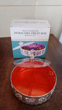 Multipurpose Dry Fruit Box 4 Section Dry Fruit Round Silver Gift Box (1 Pc) - justgrabit.in | Just Grab It