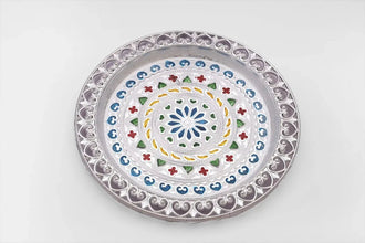 Silver Plated Pooja Thali - Justgrabit Inc.